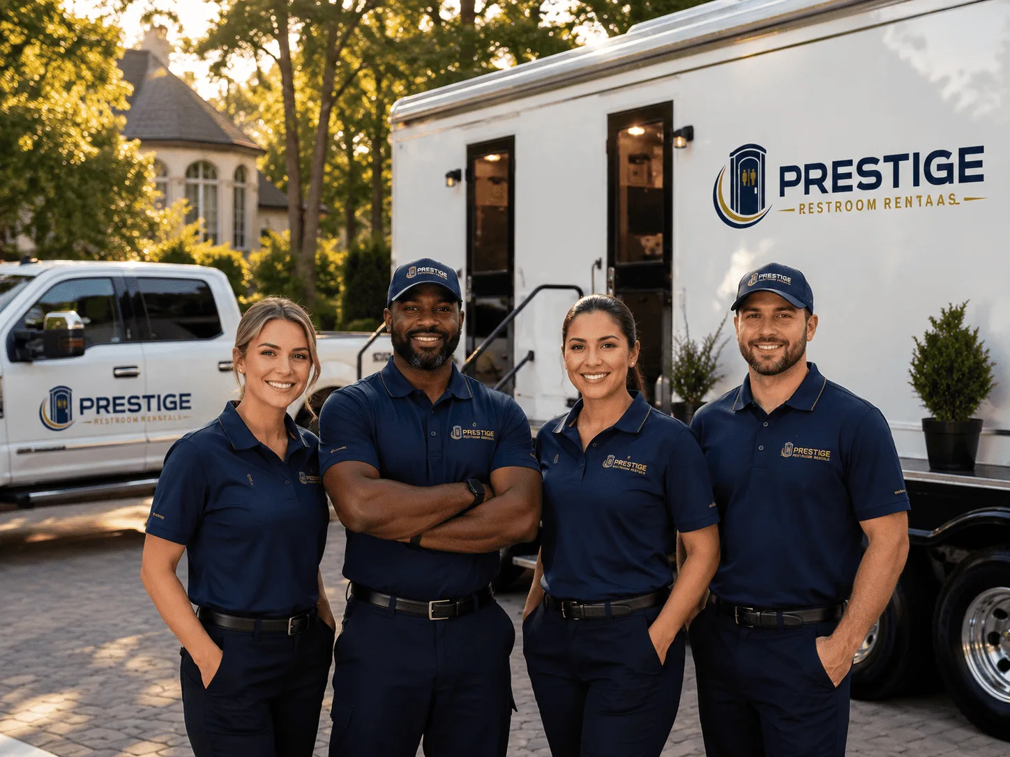 Trusted Luxury Portable Restrooms company in Lattimore, NC